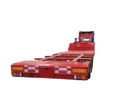 China Truck trailer 3 lines 6 axles heavy duty lowbed semi trailer for sale for sale