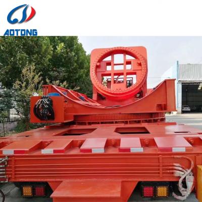 China Truck Trailer 32m Extendable Wind Blade Trailer Over Axle 20meters Axle Wind Power Trialer Extendable Steering Flat Bed for sale