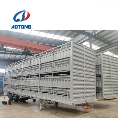 China Heavy Duty Heavy Duty Heavy Duty Heavy Duty Cattle Trailer Heavy Duty Cattle Trailer Truck Heavy Duty Pig Trailer Truck Heavy Duty Cattle Carrier Trailer for sale