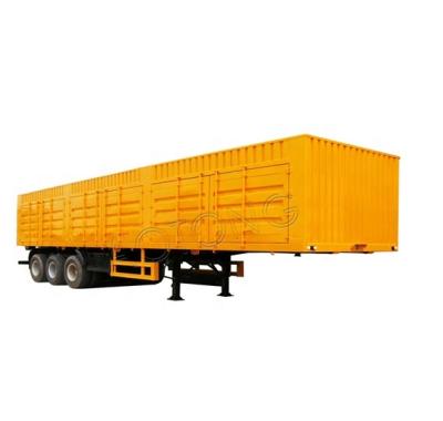 China China Manufacturer 3 Axles Dump Box Hydraulic Semi Trailer Truck Trailer For Sale for sale