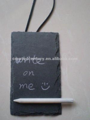 China Natural Slate Chalk Board with SWB92 Slate Pencil for sale