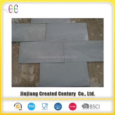 China Plain Black 30X60 Slate Outdoor Patio Tile for sale