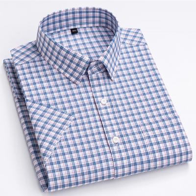 China Wholesale New Style Anti-pilling Plus Size Customize Shorts High Quality Cotton Sleeve Slim Fit Casual Dress Shirt For Men for sale