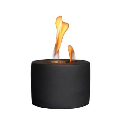 China Stocked Western Design Table Top Burner Ethanol Fireplace Manufacturers Fireplace for sale