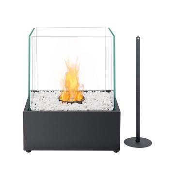 China Fashion Design China Customized Mini Tabletop Portable Glass Bio Free Etanol Fuel Bio Fireplace for sale