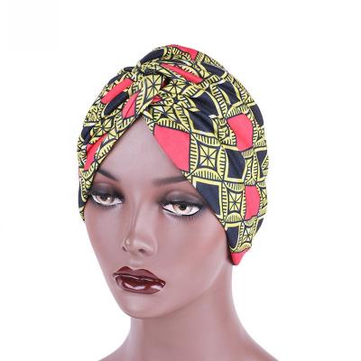 China Fashion Custom Women Fashion Headwrap Gele African Auto Headwrap Scarf Ladies Hijab for sale