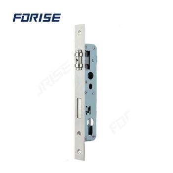 China Modern 30 Center Aluminum Lock Body For PVC / Upvc Door Accessory With Spring Knob Lock LKB007 for sale