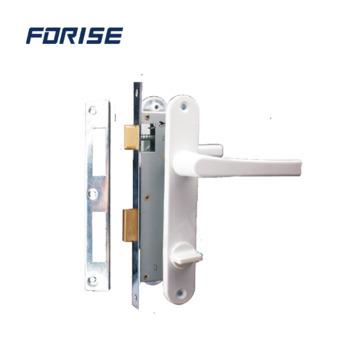 China Easy Installation Aluminum Single Door Lock Handle UPVC Bathroom Door Hardware FDLH132 for sale