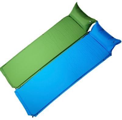 China Outdoor Camping Boosting Outdoor Inflatable Sleep Pad Air Travel Mat Mattress Outdoor Camping With Mattress Sleep for sale