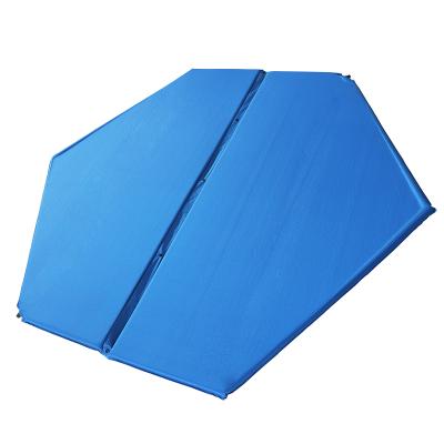 China Outdoor Hexagonal Inflatable Camping Mat Waterproof Lightweight Durable Air Cushion Sleeping Pad Protection Moisture Proof for sale