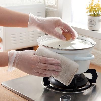 China Industry Professional Manufacturer Food Grade China Made Disposable Powder Free Vinyl Gloves Cleaning Industrial Working for sale