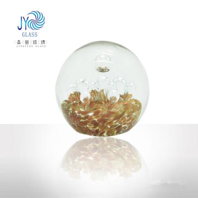 China China best quality handmade murano glass blown ball beautiful for christmas home decoration or gift for sale