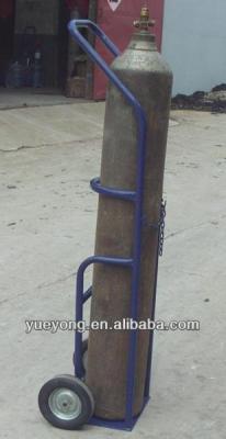 China industrial metal gas cylinder trolley/steel cylinder trolley for sale