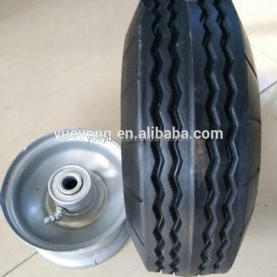 China 2.80/2.50-4 inch tire/8 inch 2.80/2.50-4 Polyurethane foam wheel/PU foam wheel without plate 250lbs for sale