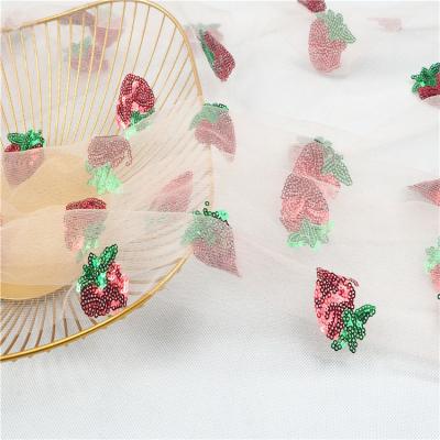 China Kids Breathable Cloth Embroidery Cloth Net Lace Fabric For Dress Embroidery for sale