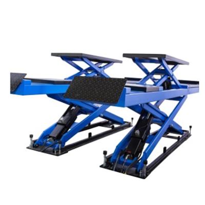 China Used car scissor lift for sale, 4000Kg portable car lift for sale