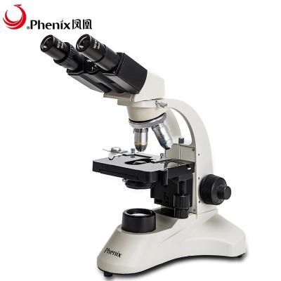 China Metal + Glass Phoenix XWJ-500 Optical Biological Microscope 40X-1600X LED Binocular Microscope For School Lab for sale