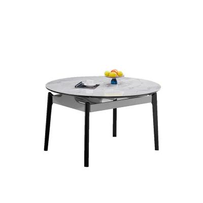 China Space Saving Chinese Foldable Round Tianjin Foldable Dining Table for sale