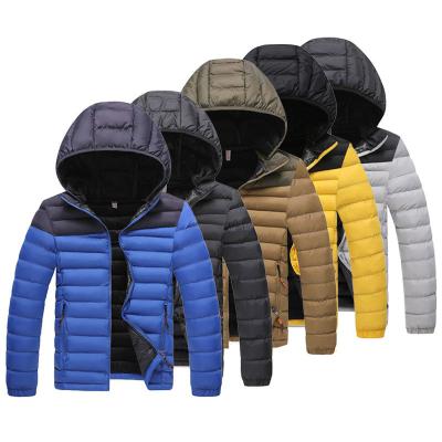 China Custom made mens padded coats windproof logo bubbling stripper jacket winter mens warm jacket for men for sale