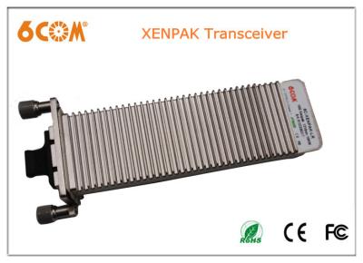 China Double fiber SC Xenpak transceivers 10G 1550nm 40KM with DDMI for sale