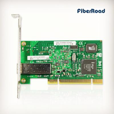 China Fibra NIC (Intel 82545EB del puerto del PCI 1000Base-FX SFP basado) en venta