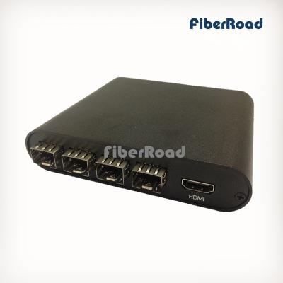 China Transmissor óptico video dos prolongamentos de HDMI através da fibra para a solução interurbana à venda