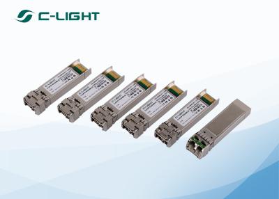 China CISCO DWDM SFP + Transceiver / dwdm sfp with 80km SMF , LC Dulplex for sale