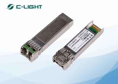 China Optic Fiber DWDM SFP + Transceiver / Optical Transceiver Module 3.3v for sale