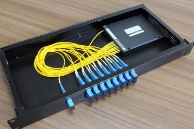 中国 16CH 多重交換装置デマルチプレクサー繊維光学 MUX/DEMUX CWDM 販売のため