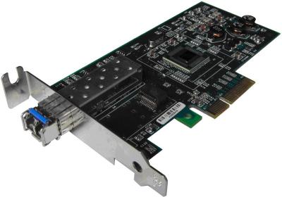 China Tarjeta del NIC de la fibra de SFP LC para el servidor de HP IBM DELL, chipset del 1000M Intel 82571EB en venta