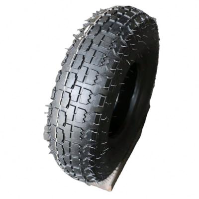 China Natural Rubber Wheelbarrow Tire 4.00-6 With Motorcycle Tire Quality for sale