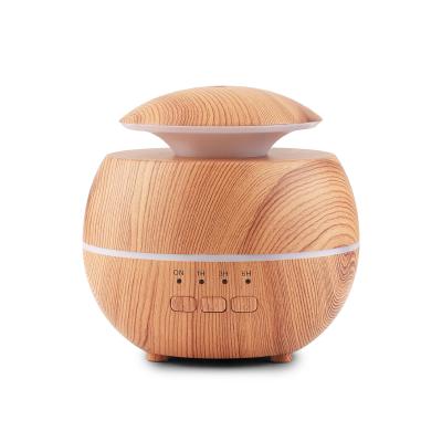 China Car USB Essential Oil Wood Fragrance Diffuser Vapor Mist Mini Humidifier Air Purifier 7 Ultrasonic Cool Color Change For Home for sale