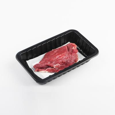 China Food Grade And Eco-friendly Disposable High Quality Super Polymer Meat Soaker Blood Absorbent Pad For Meat for sale