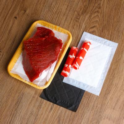 China High Quality Disposable Food Wrap Soaker Moisture Absorb Meat Pack Absorbent Pad for sale