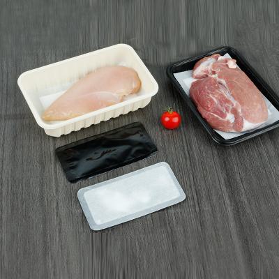 China Disposable Wholesale Direct Absorbent Poultry Pads Food Fish Packaging Tray Meat Soaker Pad for sale