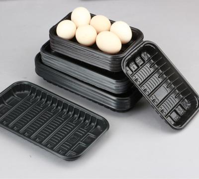 China Disposable Plastic Food Packet Manufactur Disposable Meat Tray Packaging for sale