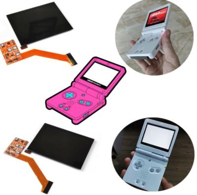 China Replace For GBASP IPS Highlight Screen For Nintendo Gameboy Advance PS Level 5 Shine LCD for sale