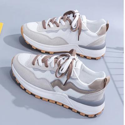 China 2021 Hot Selling Running Women's Casual Comfortable Women's Fashion Sports Shoes Lace-up Sneakers for sale