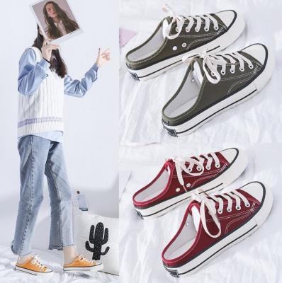 China Fashion/Easy Wearing 2021 New Lady Vulcanized Shoes Low Counter Girl Casual Shoes Fashion High Quality Women Sneakers for sale