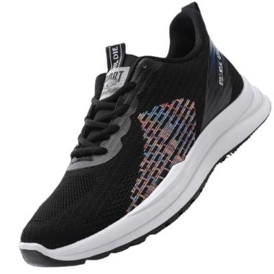 China 2022 New Arrival Cheap Men Breathable Comfort Sport Shoes Comfortable Fly Knit Top Soft And Light Mens Running Shoes for sale