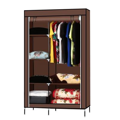 China 2022factory fabric wardrobe Home furniture living room portable wardrobe for sale