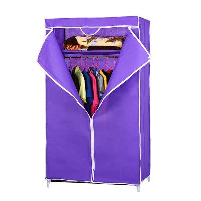 China Factory direct sell Non-woven folding fabric wardrobe portable wardrobe storage closet bedroom furniture for sale