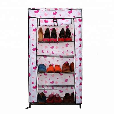 China Factory direct sell waterproof folding shoe rack easily Assemble cheap shoe rack cabinet bedroom furniture for sale