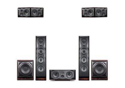 China Passive Crossover Hi Fi Home Theater System Speakers / Hi Fi Loudspeakers for sale