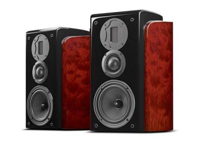 China Classical Home Stereo Speakers Hi Fi Passive Natural Wood Vented Box Speakers for sale