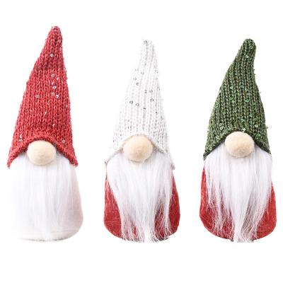 China Best Factory Wholesale Price Home Decorative Christmas Ornaments 2021New Design Faceless Doll Decorations for sale