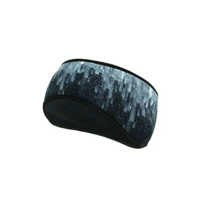 China High Quality Breathable Warm Outdoor Earmuff Headband Winter Running Headband Winter Grip Velvet Forehead Grab Cold Headbands for sale