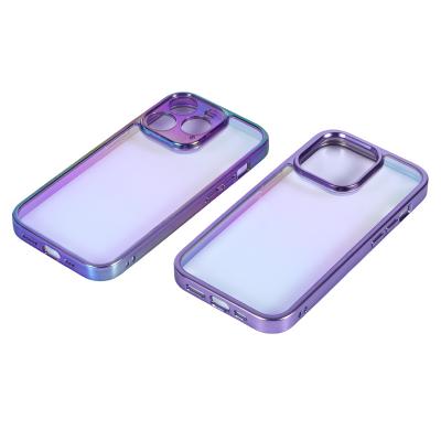 China Shockproof Iridescent Shockproof Protective Phone Case For iPhone for sale