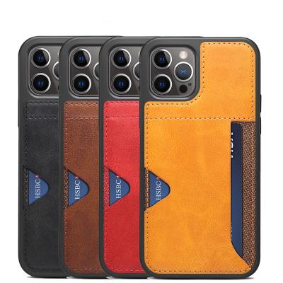 China Shockproof Wallet Case With Card Holder , Premium PU Leather Phone Case for sale