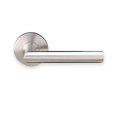 China Modern EN1634 Fire Door Handles Stainless Steel Interior Internal Door Handle for sale